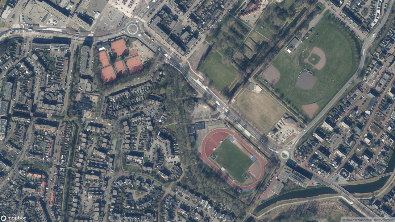 Satellietfoto 1274KZ Huizen