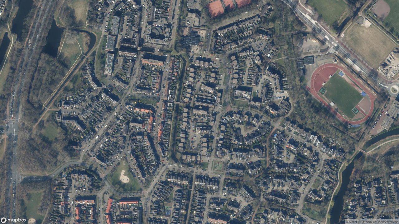 Satellietfoto 1275AL Huizen