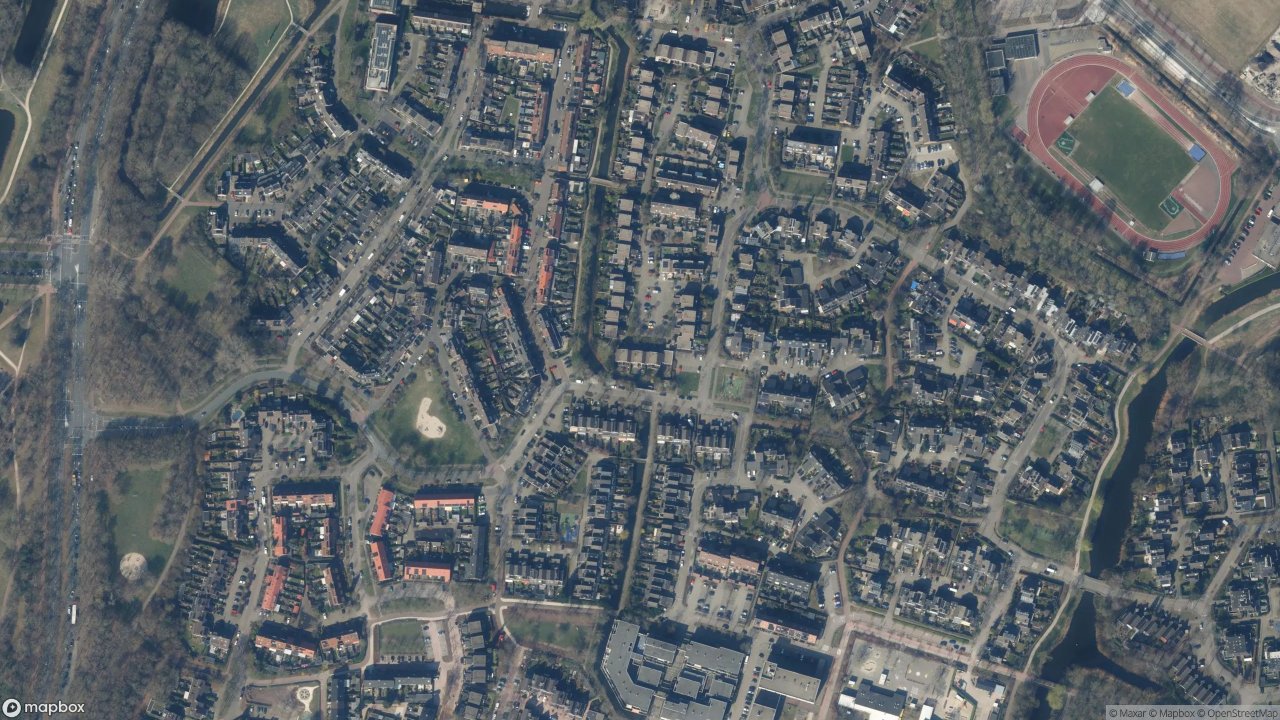 Satellietfoto 1275AP Huizen
