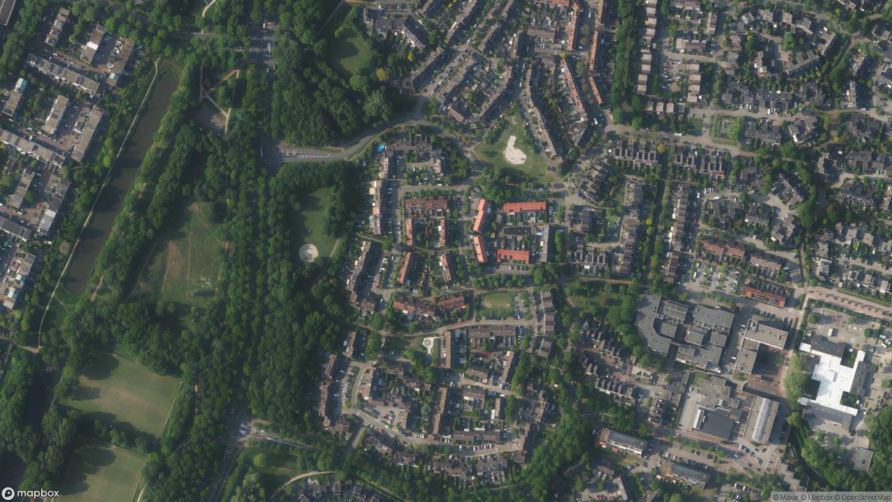 Satellietfoto 1275CA Huizen