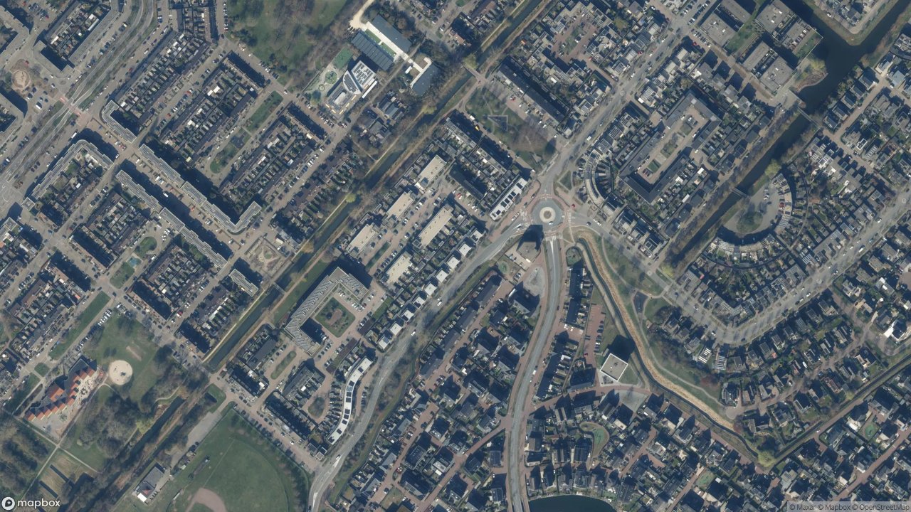 Satellietfoto 1277AP Huizen