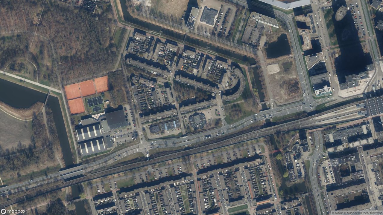 Satellietfoto 1312AD Almere