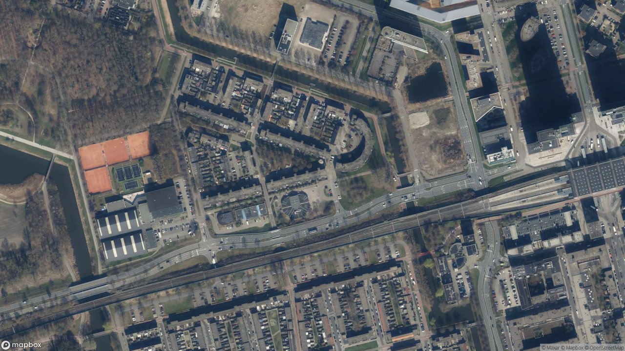 Satellietfoto 1312AE Almere