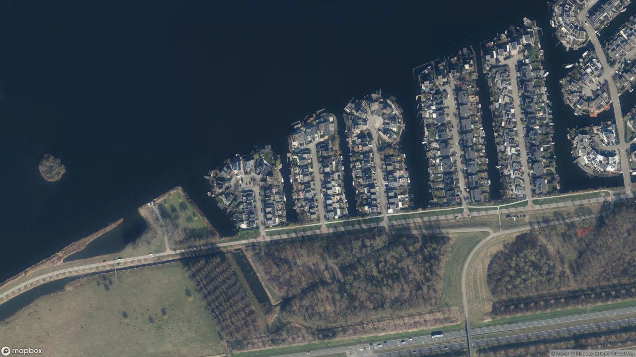 Satellietfoto 1316VB Almere