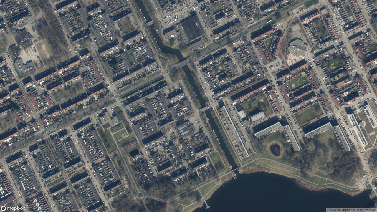 Satellietfoto 1317AB Almere