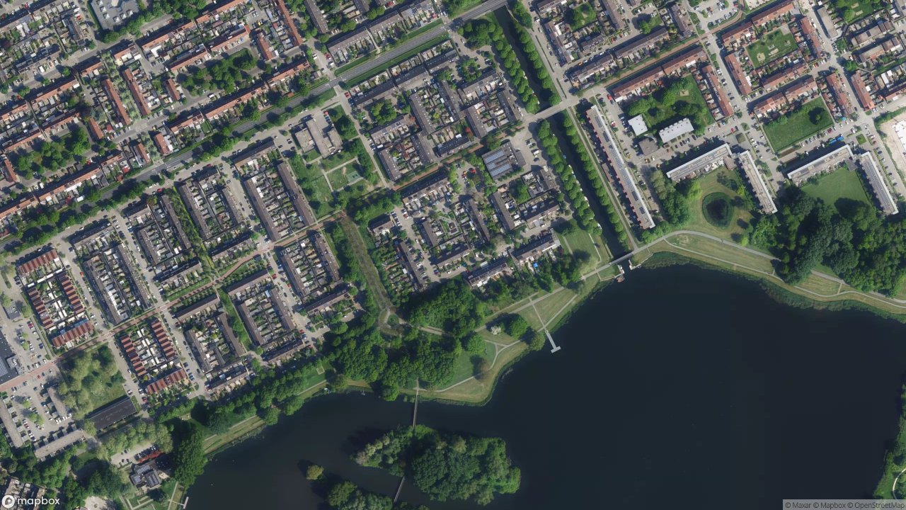 Satellietfoto 1317AE Almere