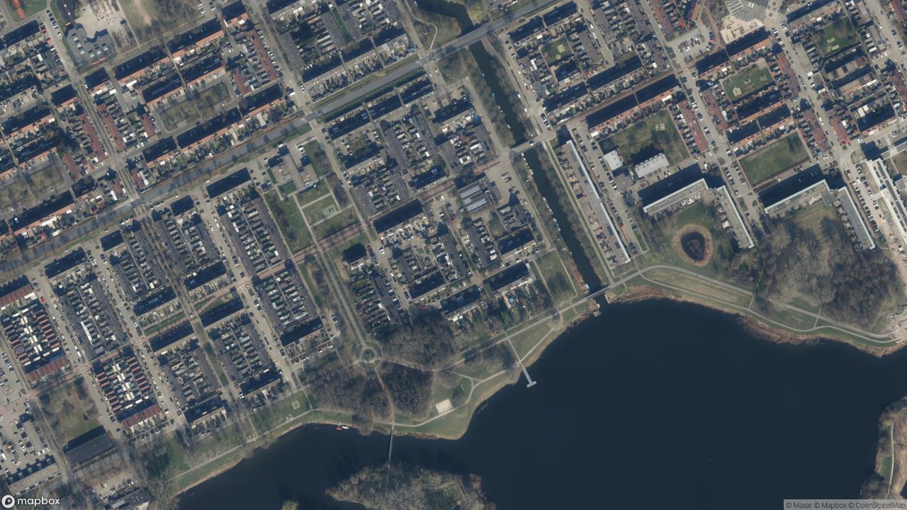 Satellietfoto 1317AH Almere