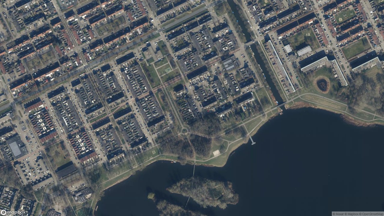 Satellietfoto 1317AK Almere