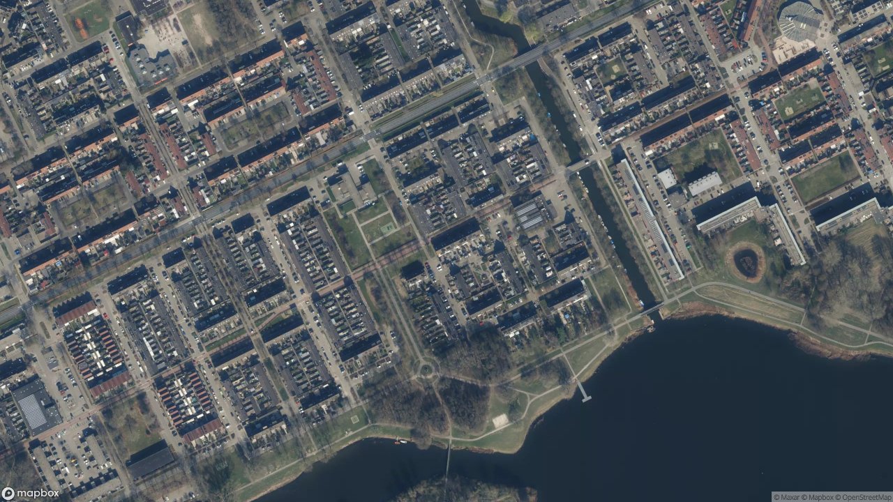 Satellietfoto 1317AL Almere