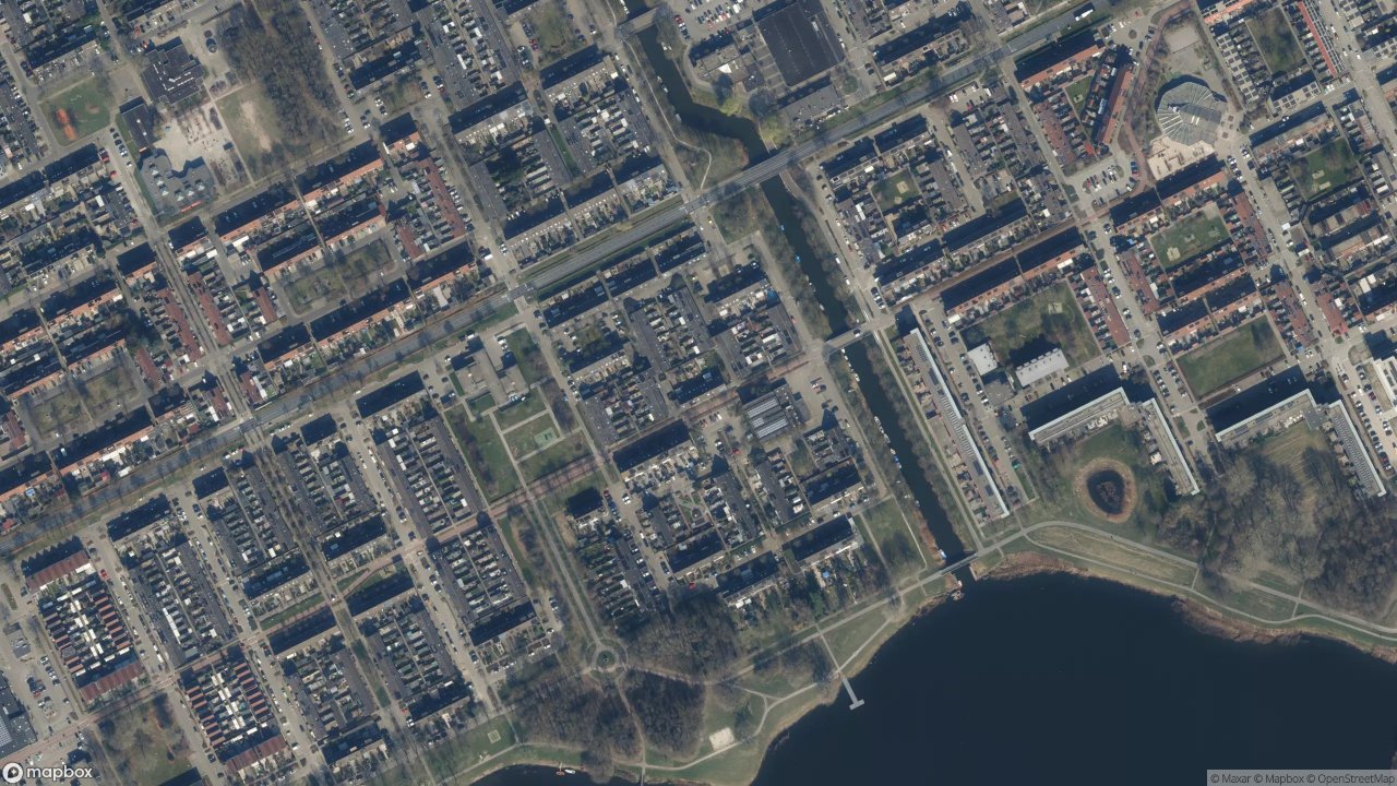 Satellietfoto 1317AN Almere