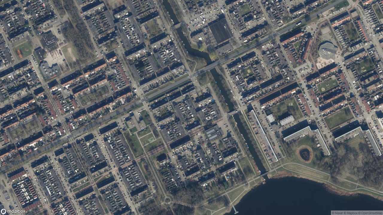 Satellietfoto 1317AR Almere