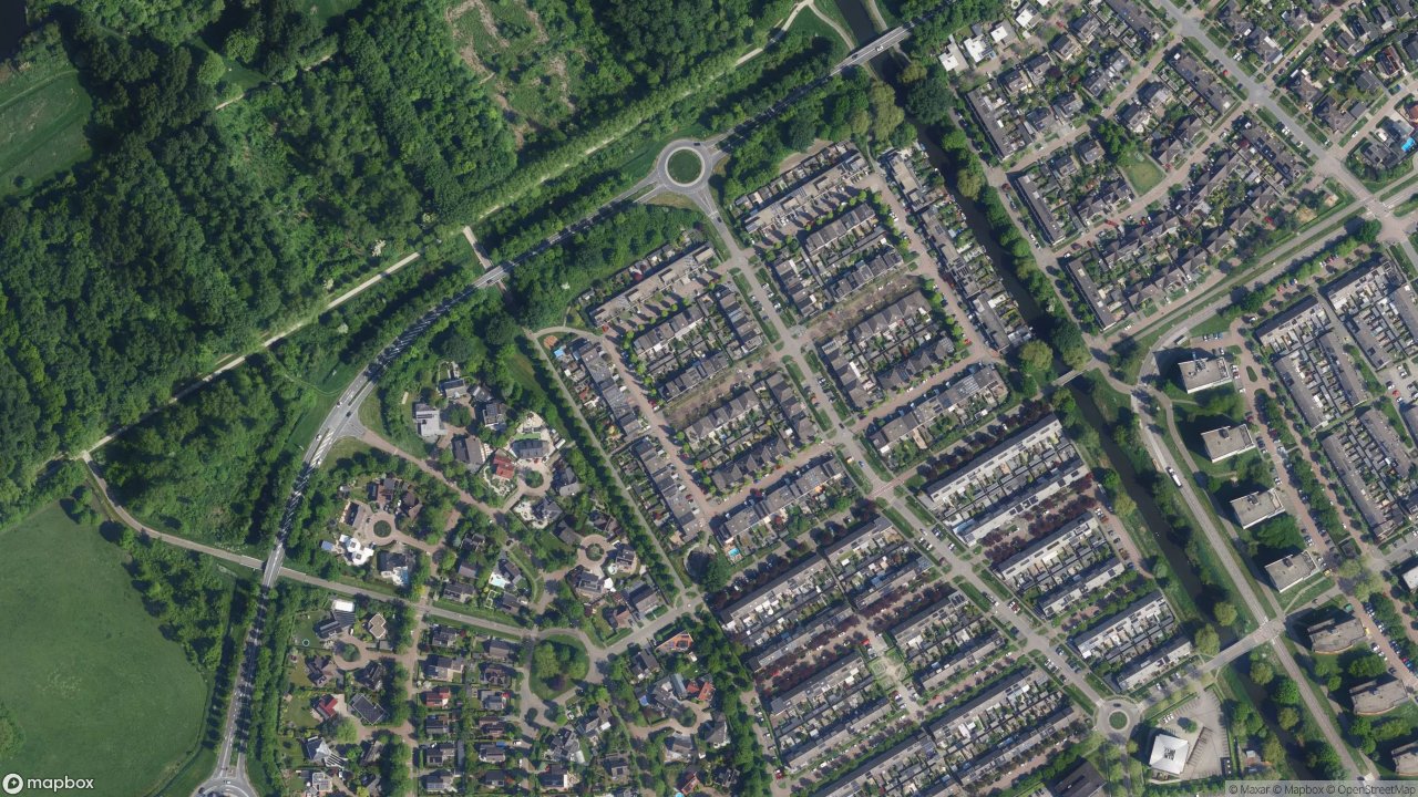 Satellietfoto 1318AA Almere