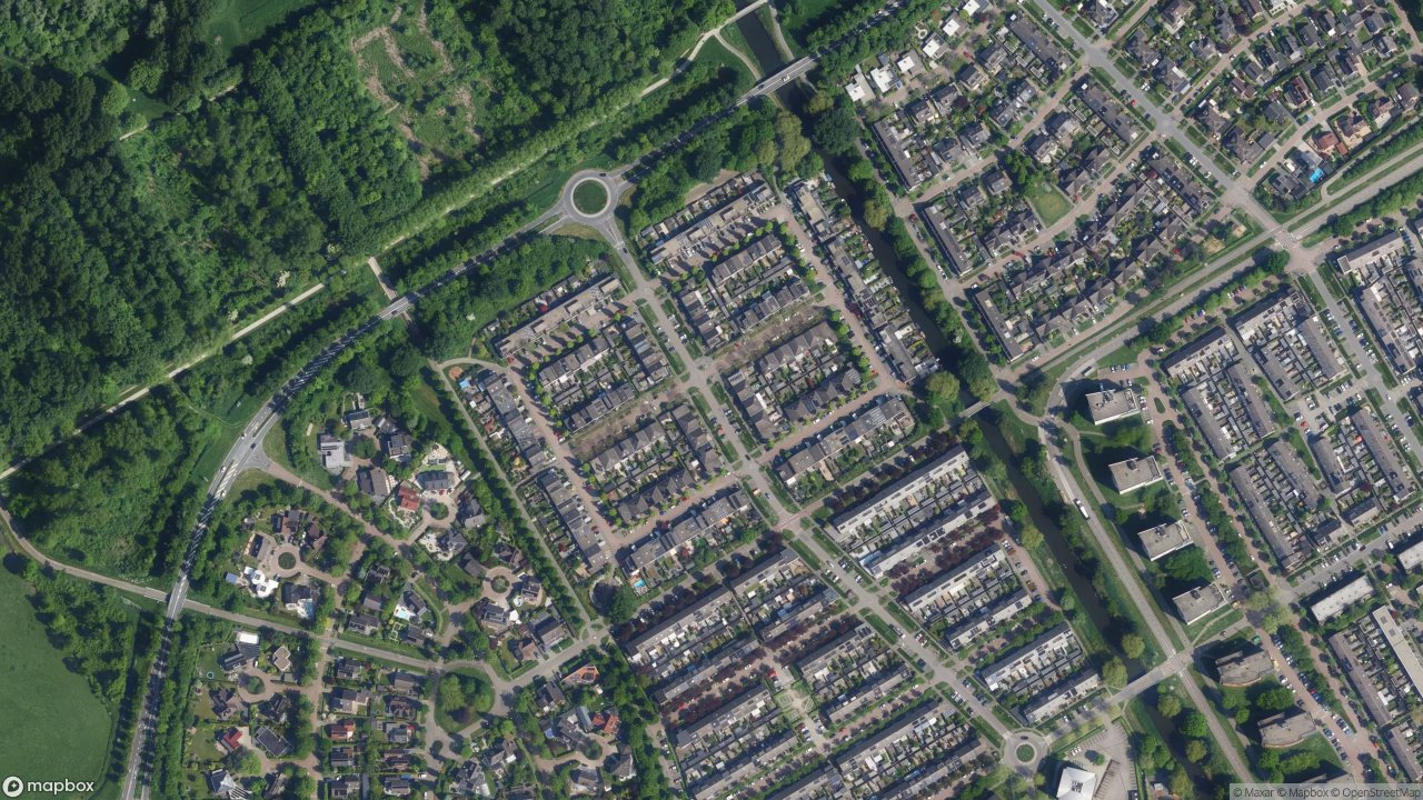 Satellietfoto 1318AE Almere