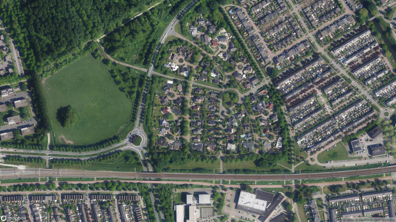 Satellietfoto 1318AN Almere