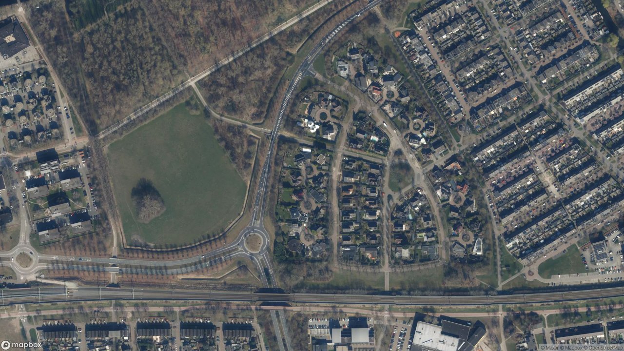 Satellietfoto 1318AP Almere