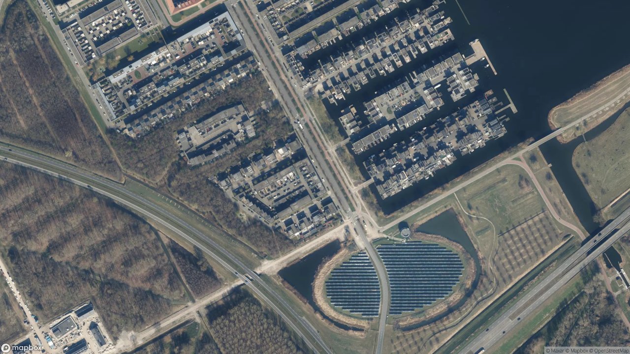 Satellietfoto 1319AA Almere