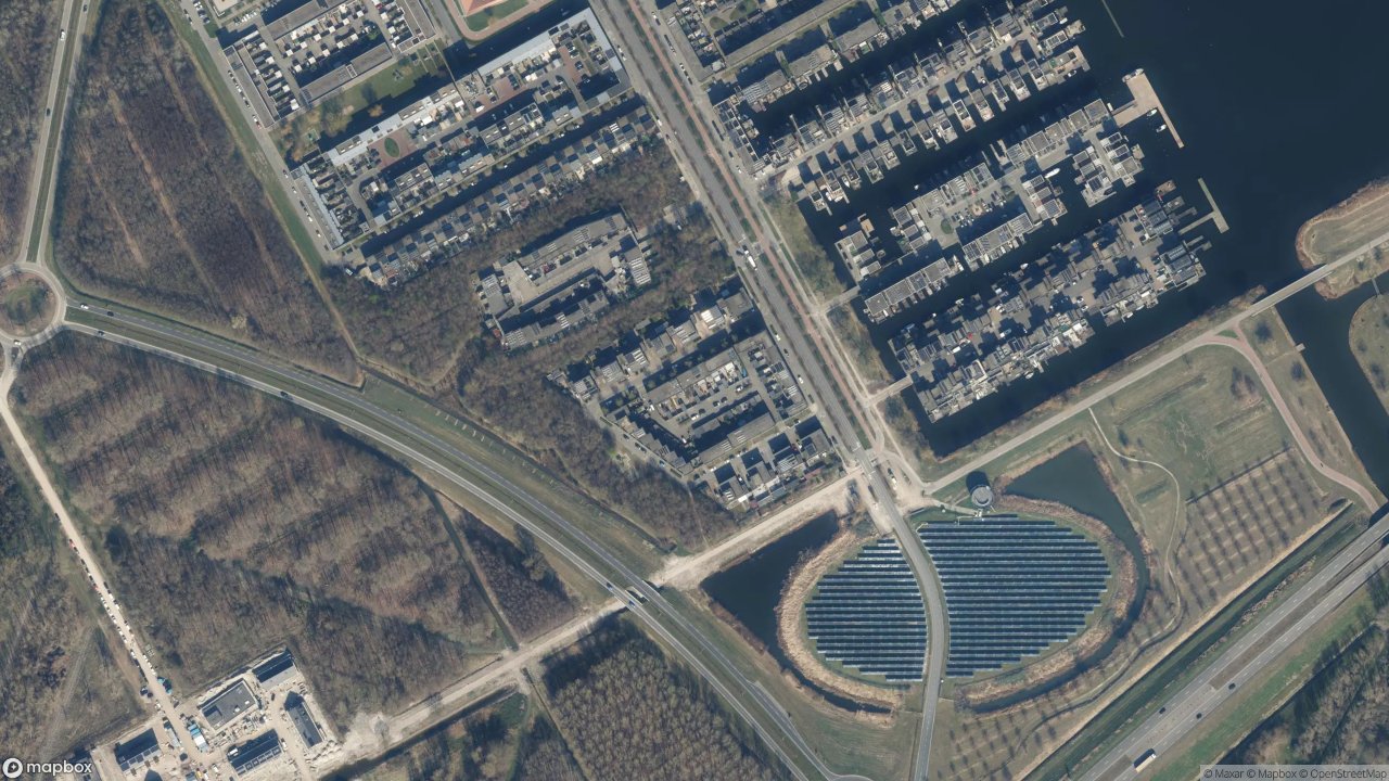Satellietfoto 1319AC Almere