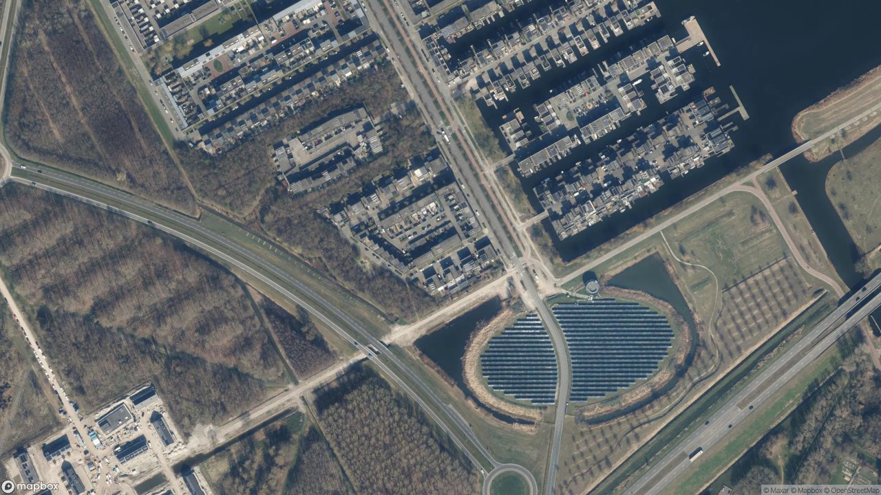 Satellietfoto 1319AE Almere