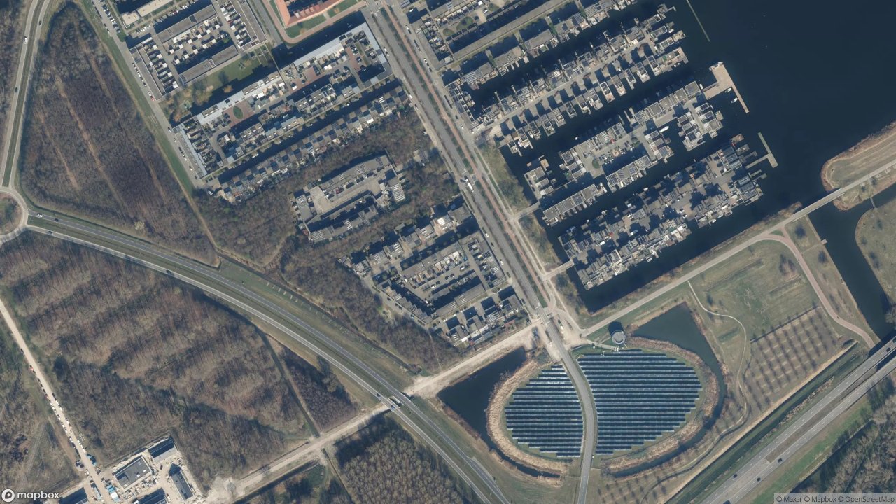 Satellietfoto 1319AH Almere