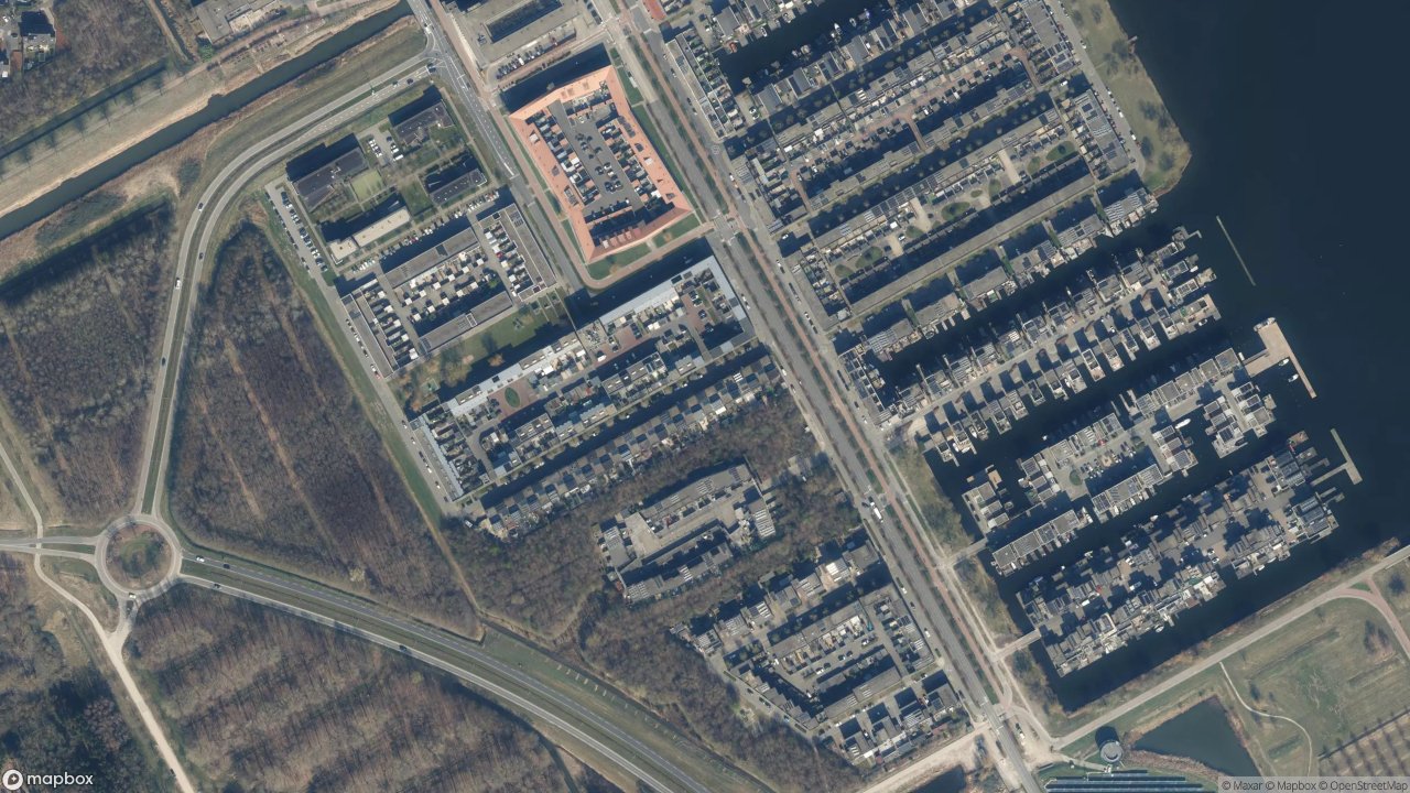 Satellietfoto 1319AL Almere