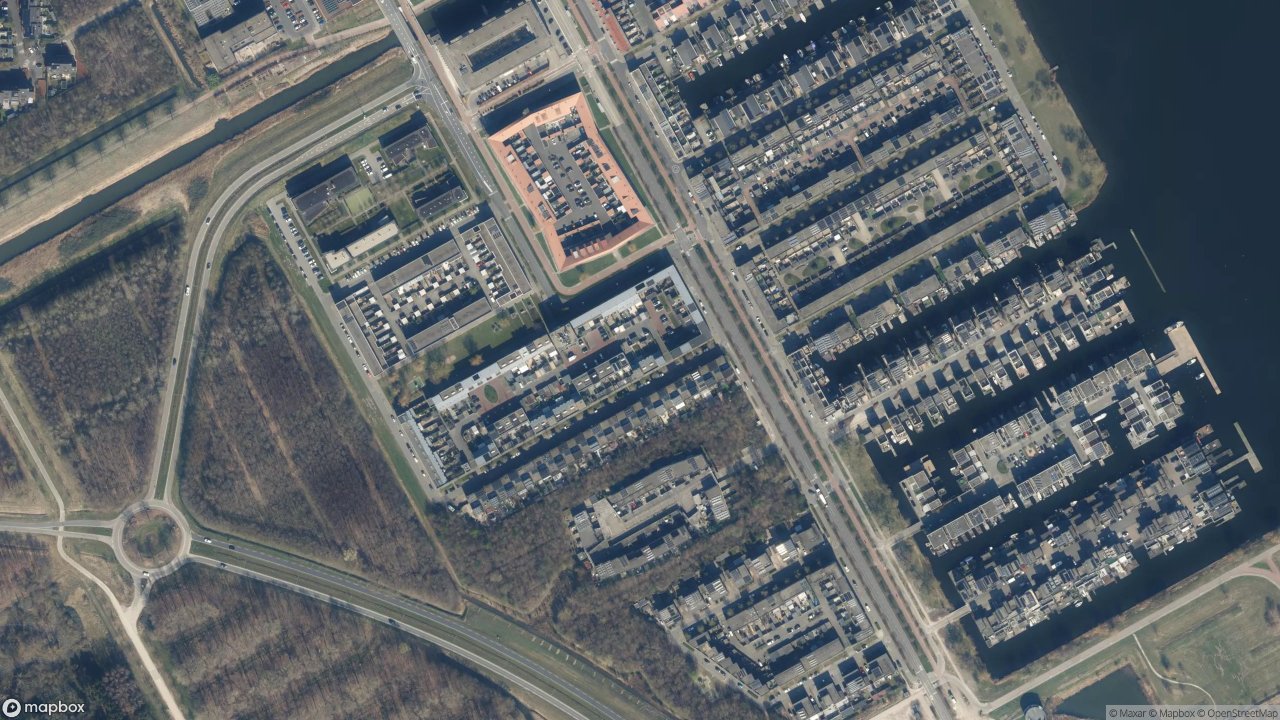 Satellietfoto 1319AN Almere