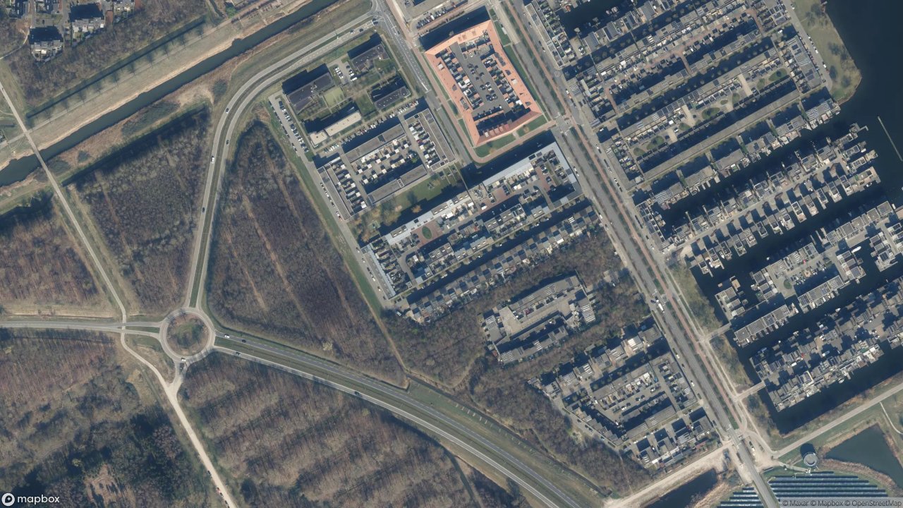 Satellietfoto 1319AP Almere