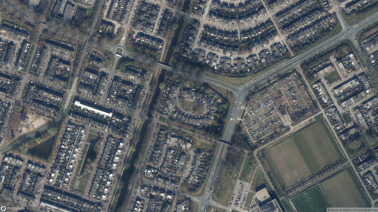 Satellietfoto 1321AA Almere