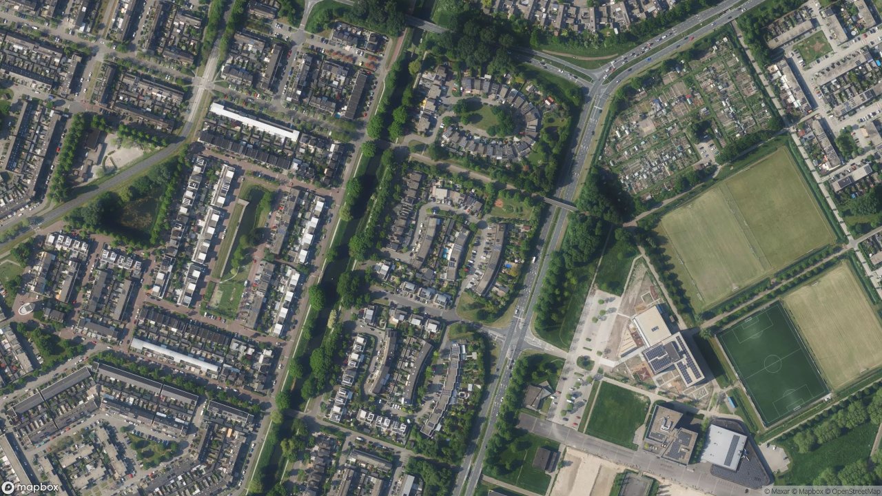 Satellietfoto 1321AE Almere