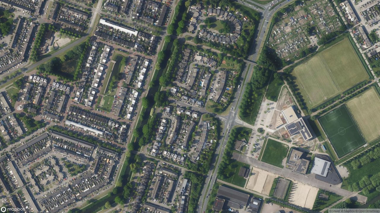 Satellietfoto 1321AH Almere