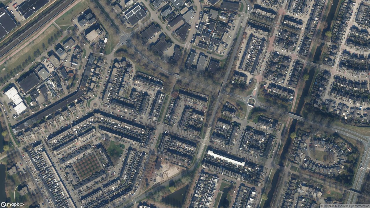 Satellietfoto 1321AN Almere