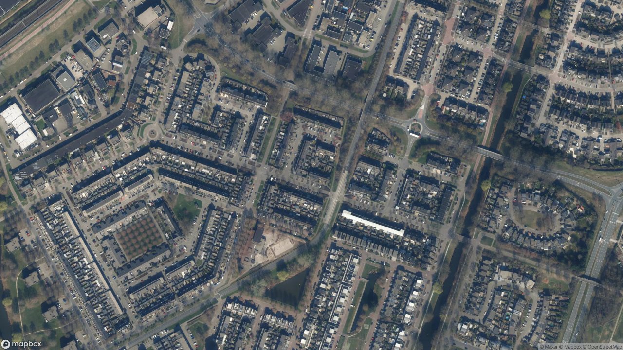 Satellietfoto 1321AR Almere