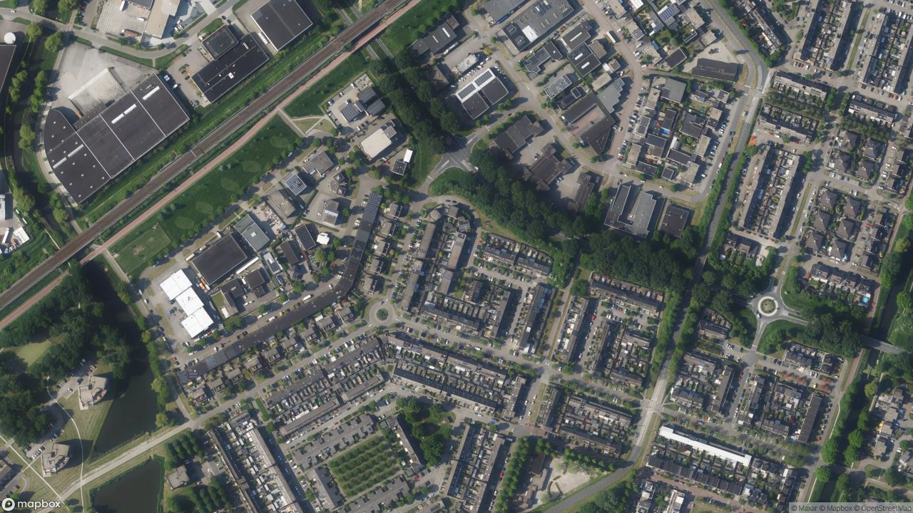 Satellietfoto 1321CA Almere