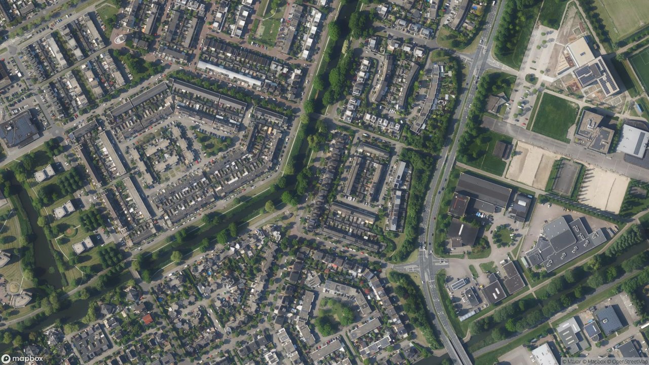 Satellietfoto 1321JA Almere