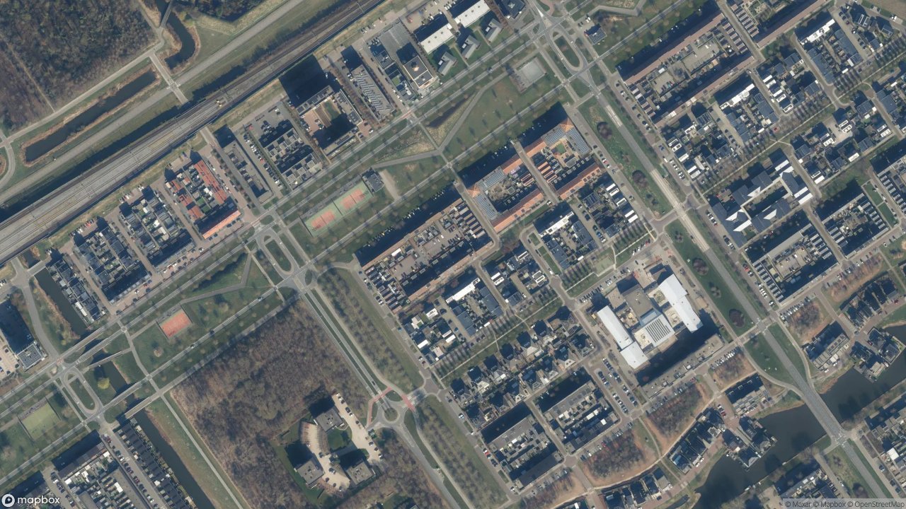 Satellietfoto 1336AG Almere
