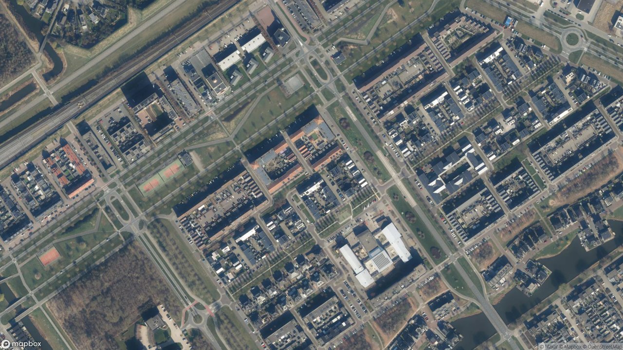 Satellietfoto 1336AN Almere