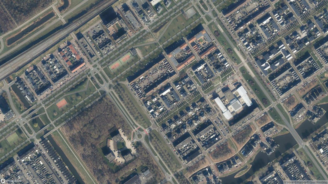 Satellietfoto 1336AP Almere