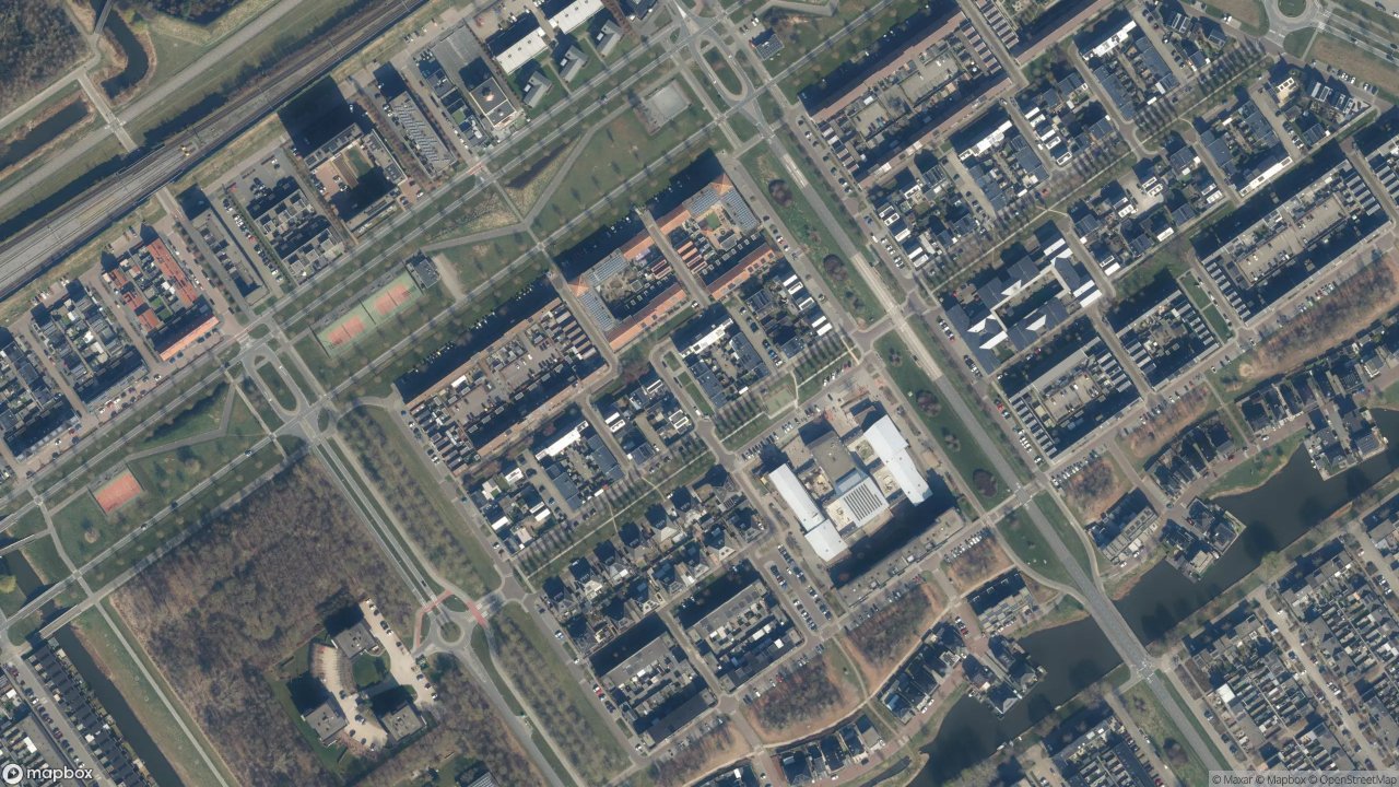 Satellietfoto 1336AS Almere