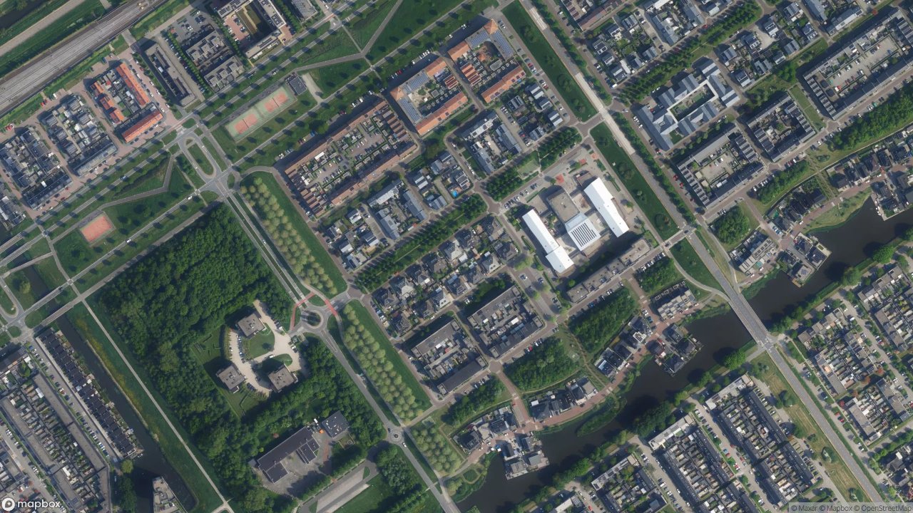 Satellietfoto 1336BA Almere