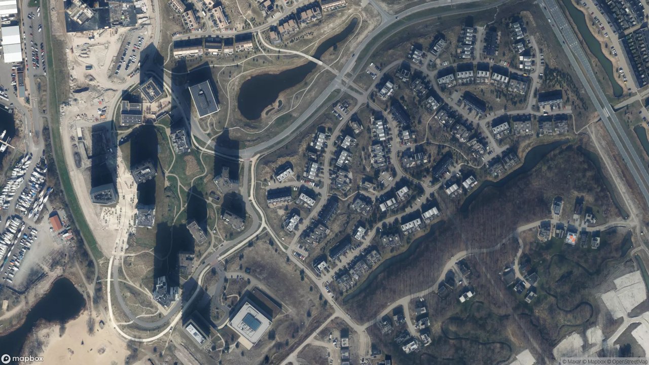 Satellietfoto 1361BD Almere