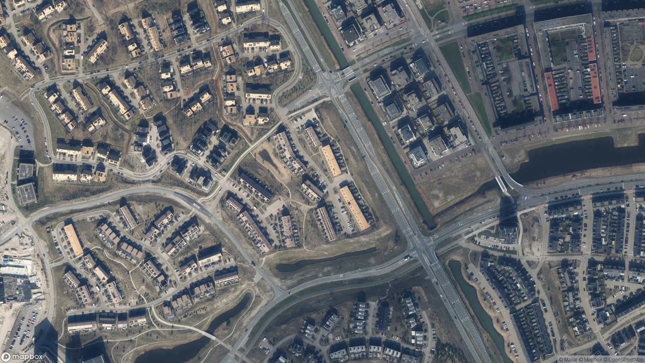 Satellietfoto 1361BM Almere