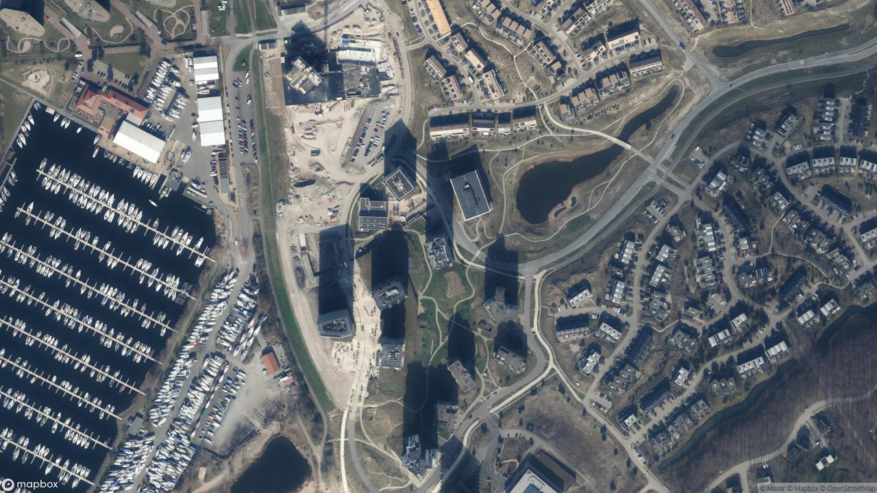 Satellietfoto 1361BR Almere