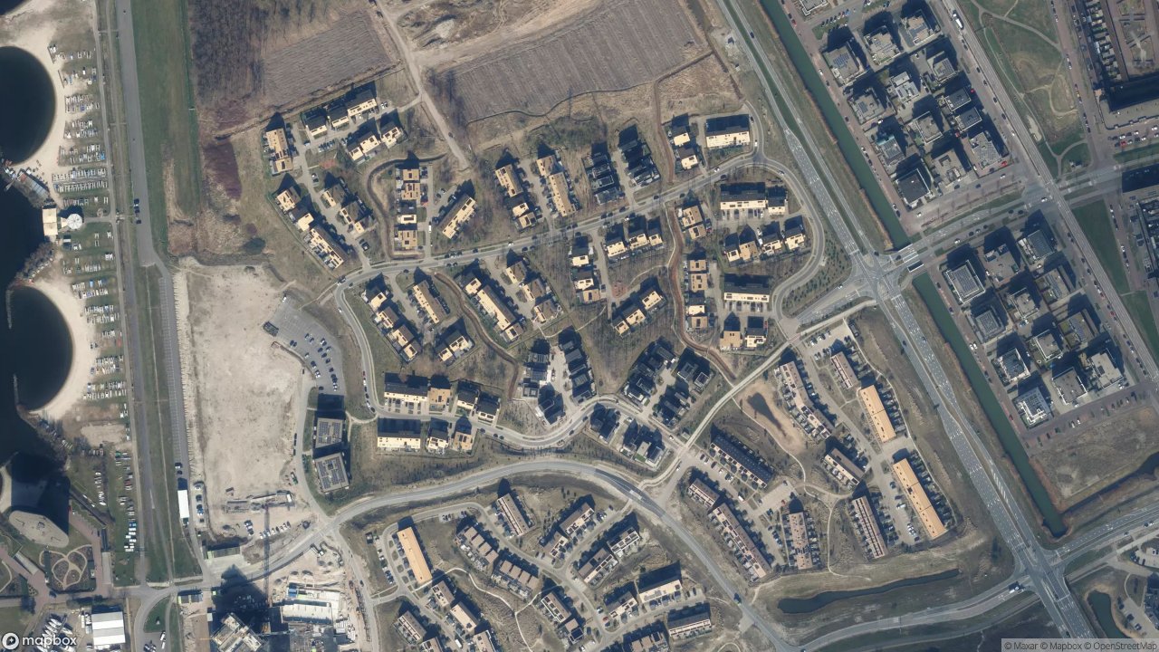 Satellietfoto 1361DB Almere