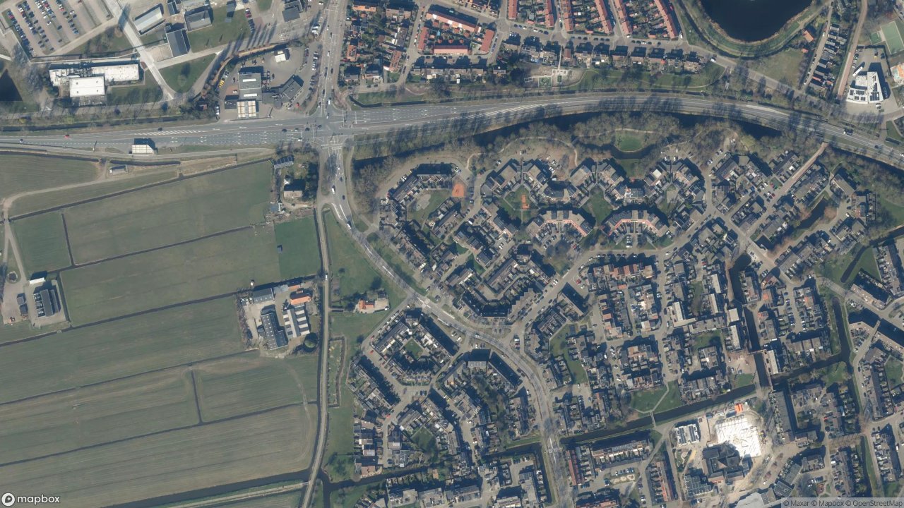 Satellietfoto 1383AD Weesp