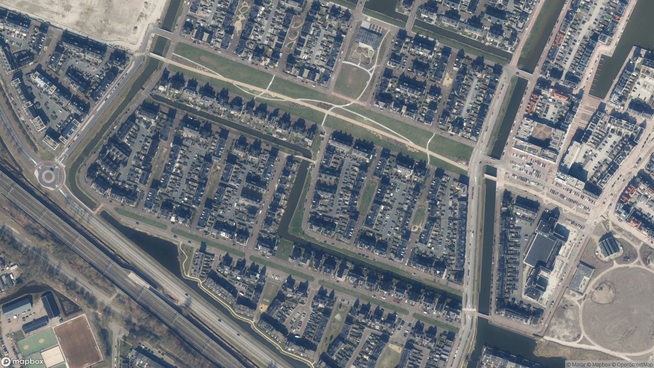 Satellietfoto 1384AL Weesp