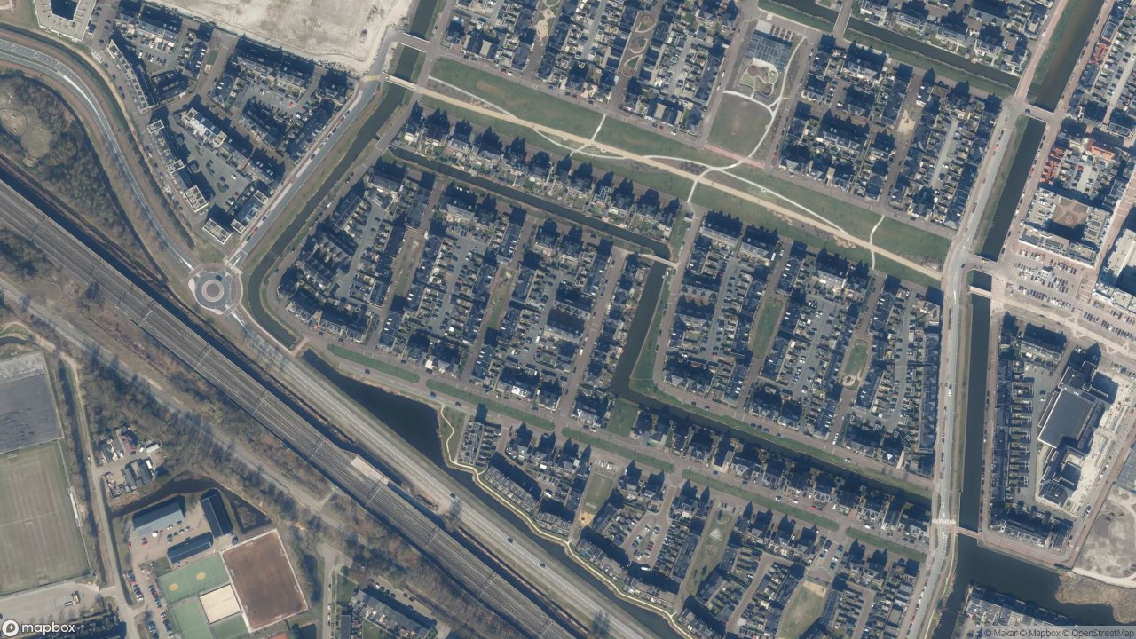 Satellietfoto 1384AN Weesp