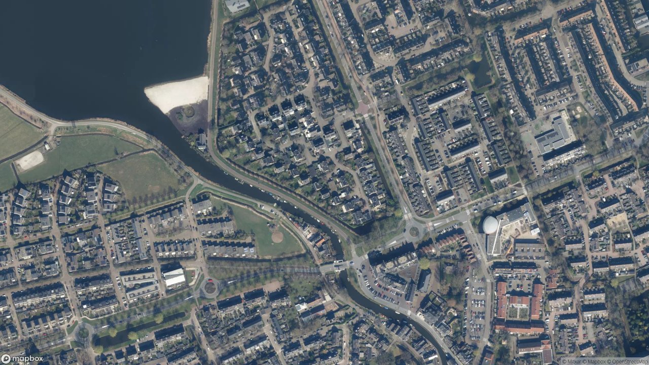 Satellietfoto 1391AD Abcoude