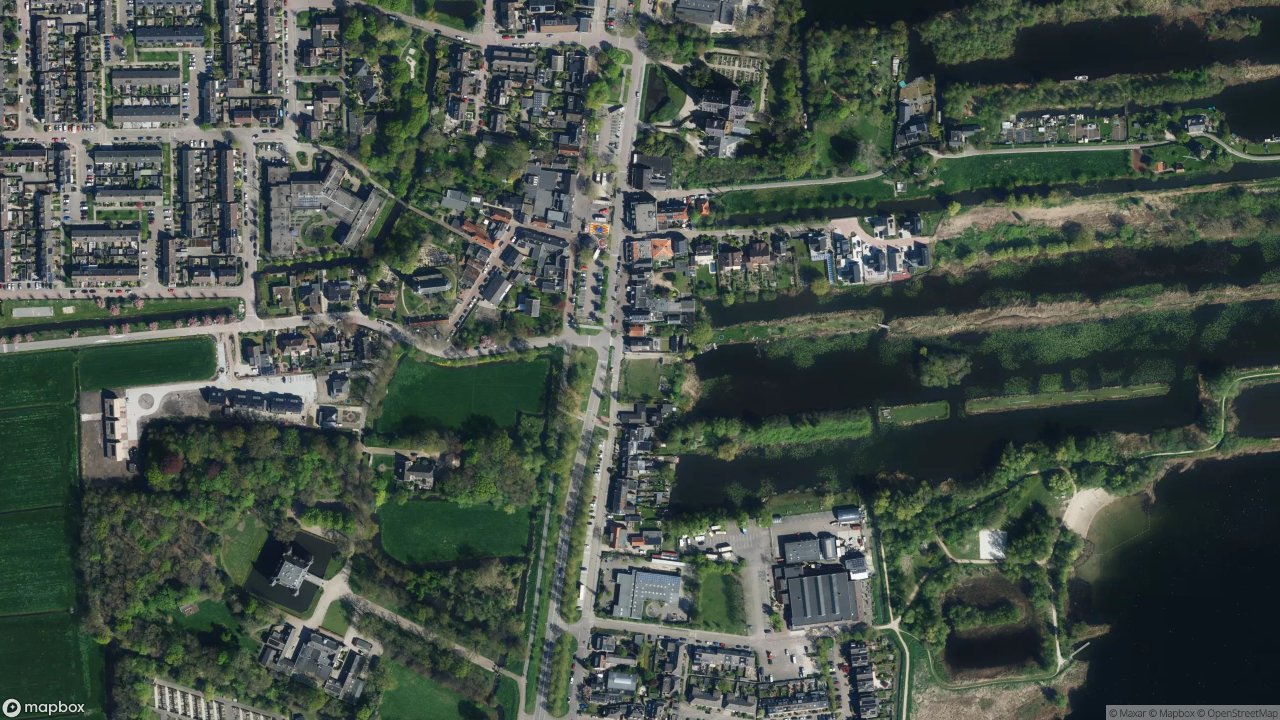 Satellietfoto 1394BC Nederhorst den Berg