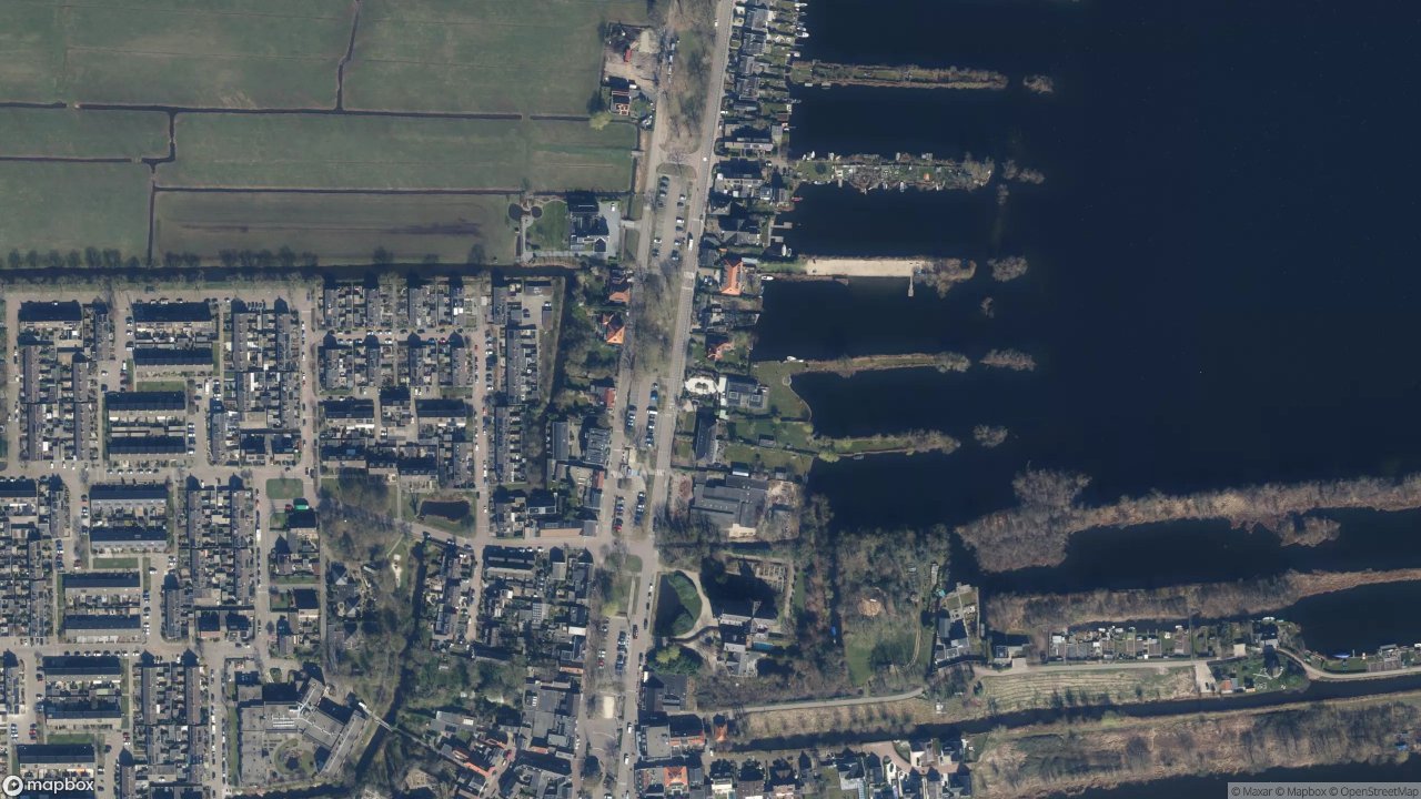 Satellietfoto 1394GM Nederhorst den Berg