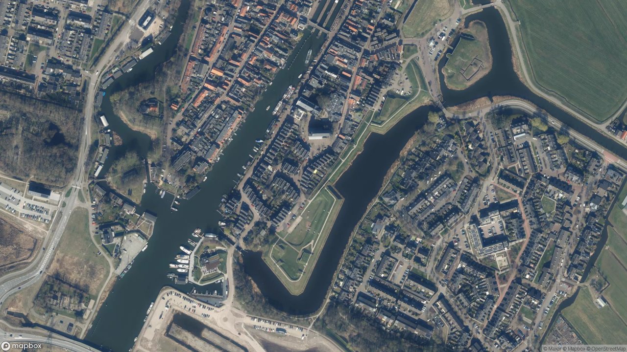 Satellietfoto 1398AL Muiden