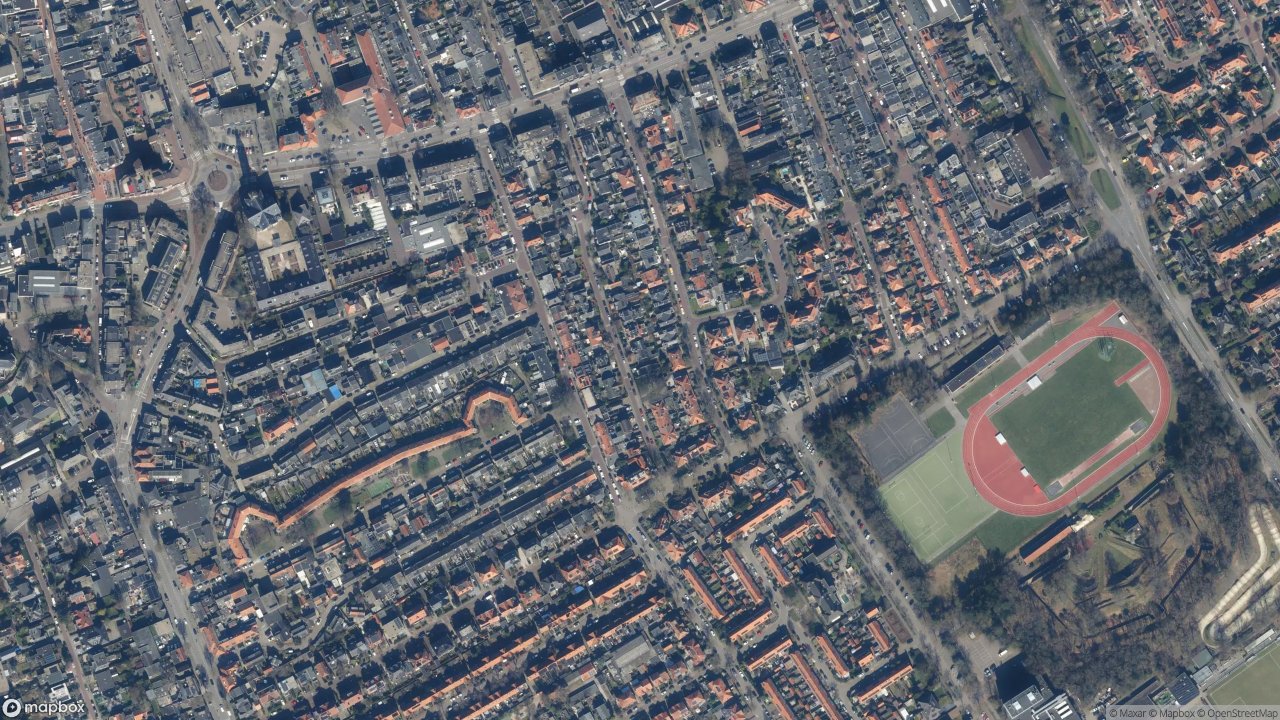 Satellietfoto 1402NX Bussum